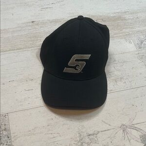 Snap On Black and Silver Youth Baseball Hat